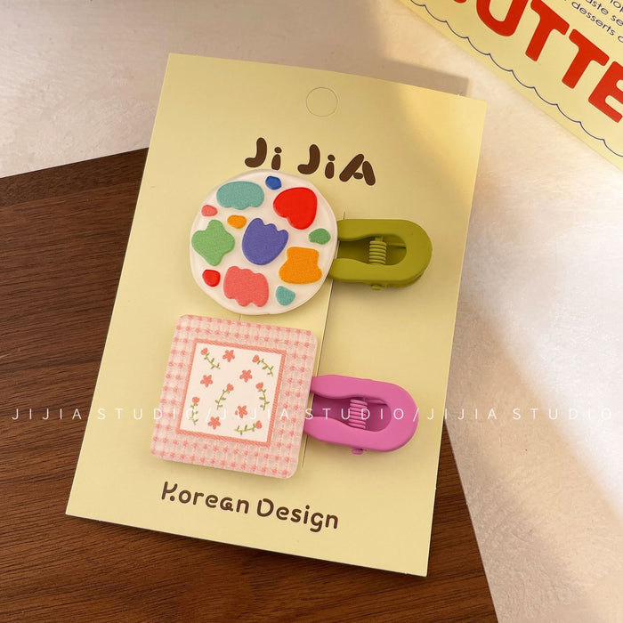 Wholesale hairpin children's cartoon rabbit cute hairpin hair accessories