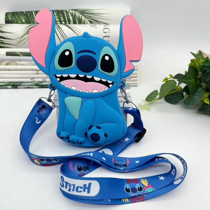 Wholesale stilley silicone bag cute doll children's bag small satchel keychain coin purse