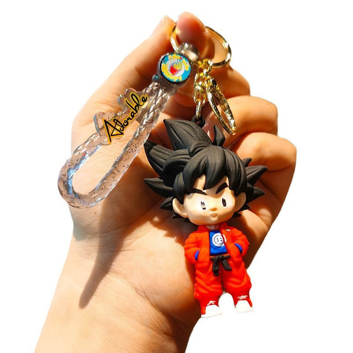 Wholesale Cartoon Silicone Doll Keychain JDC-KC-Tingm294