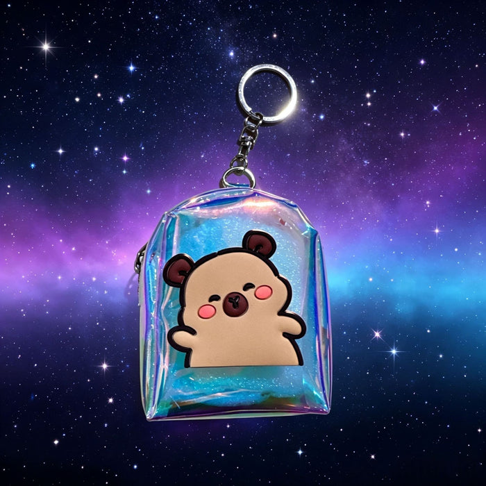 Wholesale Cartoon Fruit PVC Coin Purse Fashion Backpack Wallet
