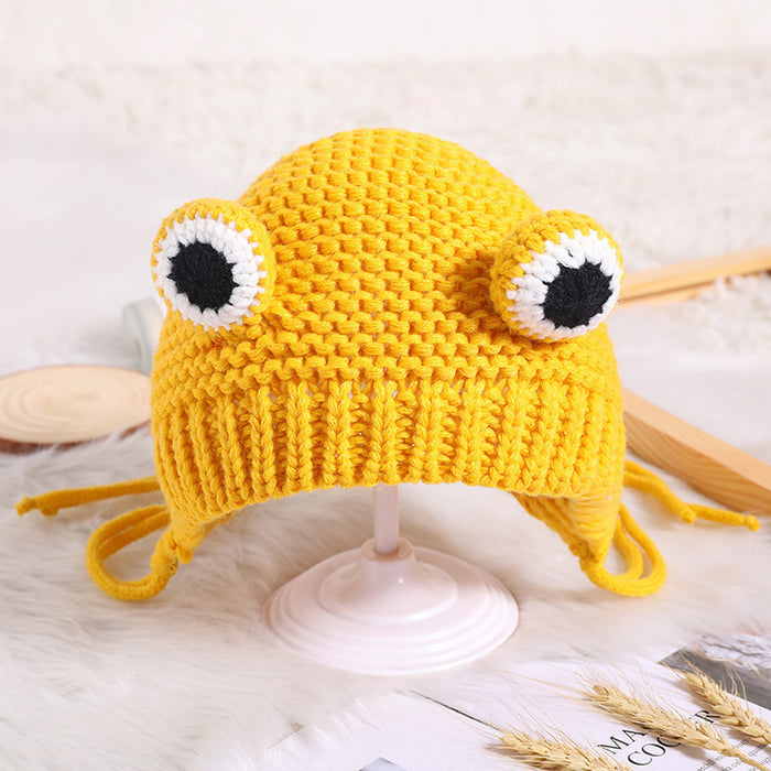 Wholesale Winter Baby Knitted Hat Thickened Wool Hat For Boys Cute Baby Accessories Autumn/winter Boys Knitted