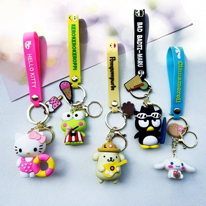 Wholesale PVC Cartoon Silicone Keychain JDC-KC-WuYi101