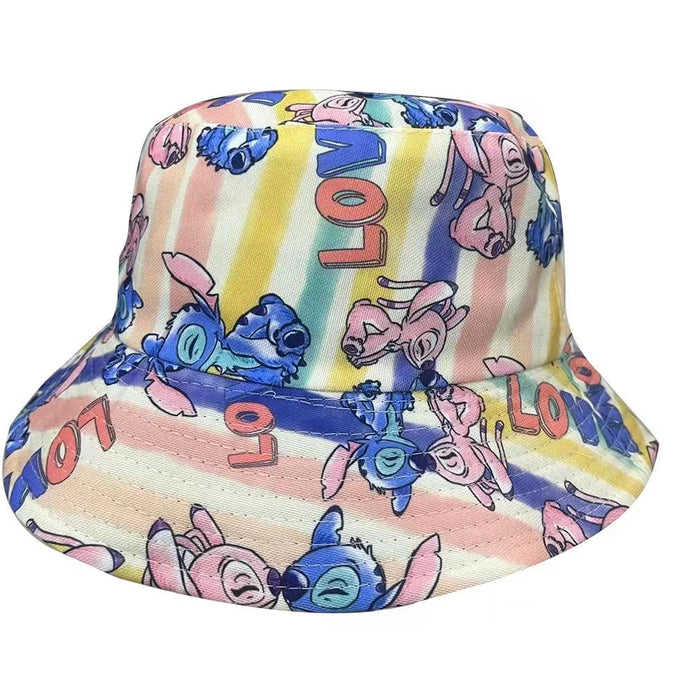 Wholesale Printed fisherman hat anime peripheral cartoon sunshade and sun protection reversible basin hat