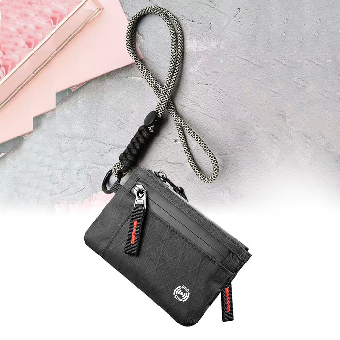Wholesale RFID Blocking Travel Wallet Nylon XPAC Urban Simplicity Nylon Key Wallet Unisex Daily Gift Fashion Accessory