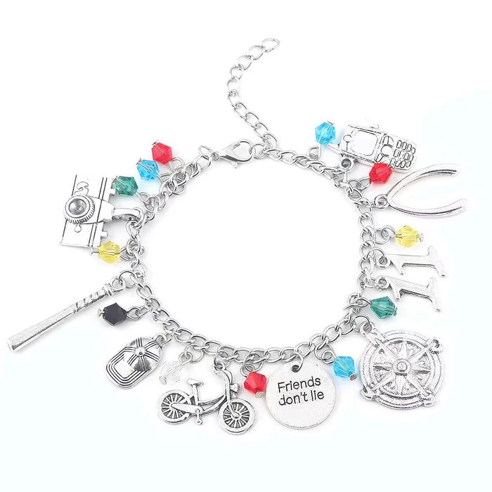 Wholesale Vintage Christmas Gift Combination Metal Bracelet JDC-BT-PanF001