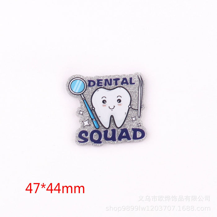 Wholesale Cartoon Organ Acrylic Pin DIY Patch Accessories JDC-FK-OuYie012