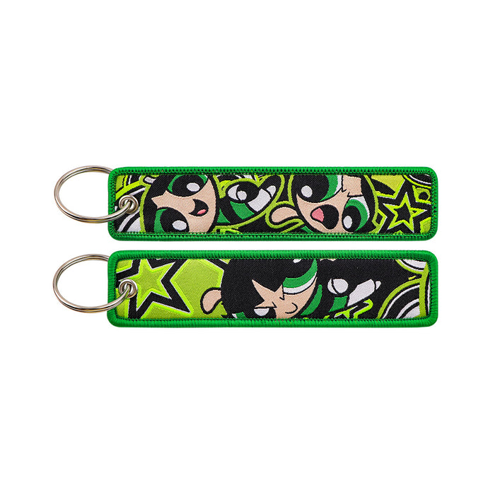 Wholesale Cartoon fabric anime keychain