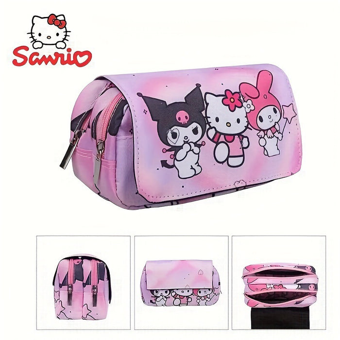 Wholesale Large-capacity durable Oxford cloth pencil case