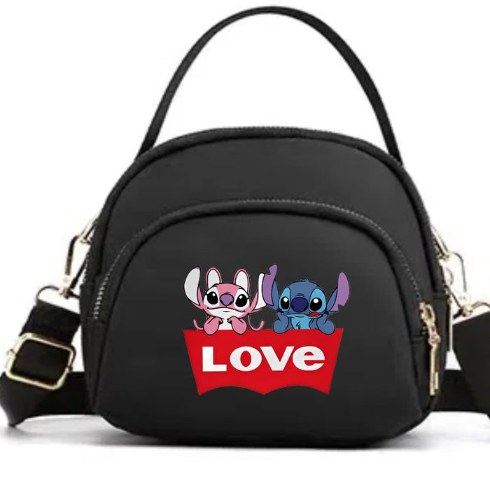 Wholesale Cartoon Printed Small Square Shoulder Bags