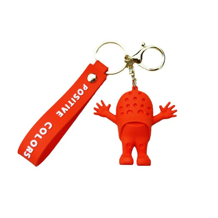 Wholesale PVC Cartoon Doll Keychain JDC-KC-WuYi197