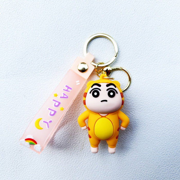 Wholesale PVC Cartoon Doll Keychain JDC-KC-WuYi166