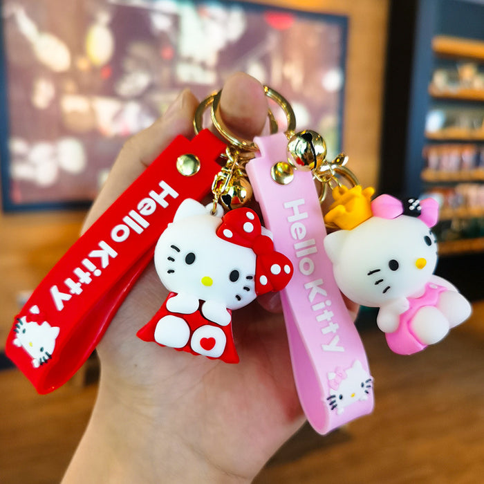 Wholesale Cartoon Doll Silicone Keychain JDC-KC-Tingm228