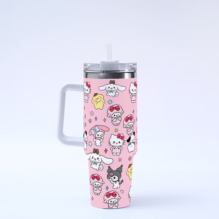 Wholesale 40oz Insulated Mug with Handle/ Straw