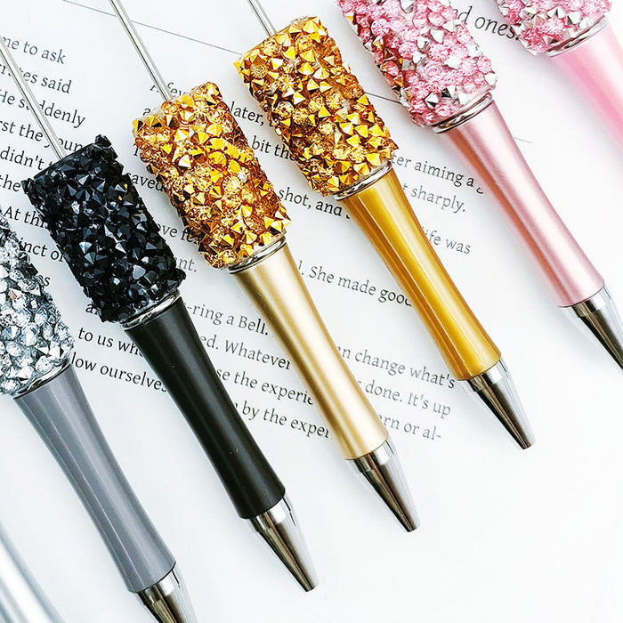 Wholesale Beadable Pens Resin Rhinestone Sticker DIY Pen JDC-PN-ShuY009