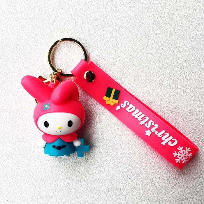 Wholesale PVC Cartoon Doll Keychain JDC-KC-WuYi214