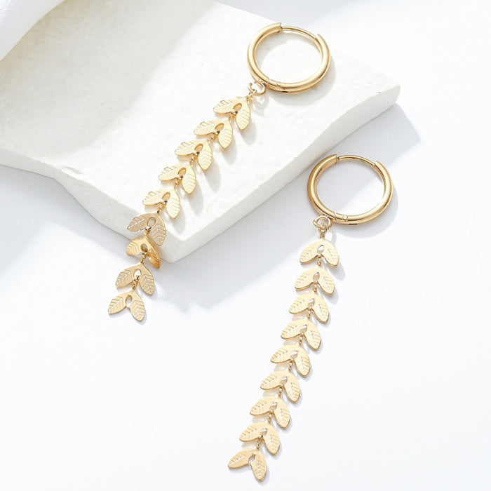 Wholesale earrings personalized long earrings niche tassel earrings