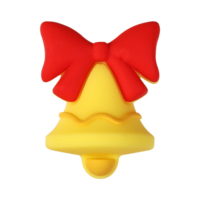 Wholesale Silicone beads  three-dimensional beaded holiday decorations Christmas tree silicone beads