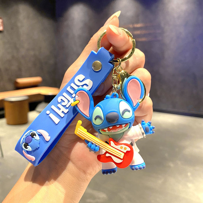 Wholesale key chain pendant cartoon doll key chain video game city small gift
