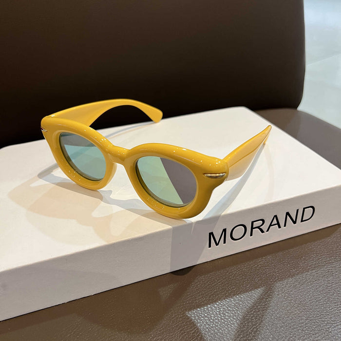 Wholesale Sunglasses Thick Frame Red Sunglasses