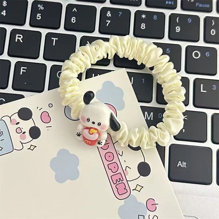 Wholesale Cartoon Cute Fabric Hair Ties JDC-HS-Weiye004