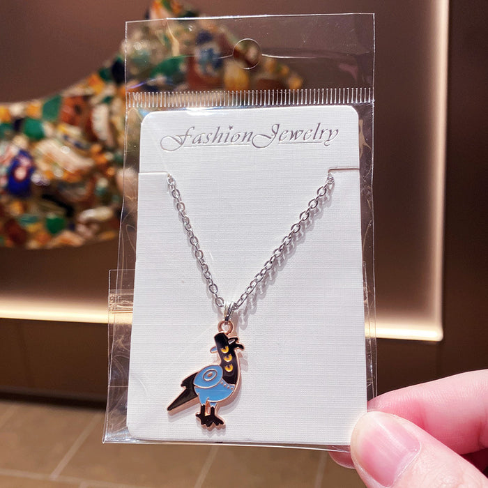 Wholesale Pendant Necklace Alloy Electroplated Fashion Accessory MOQ≥3