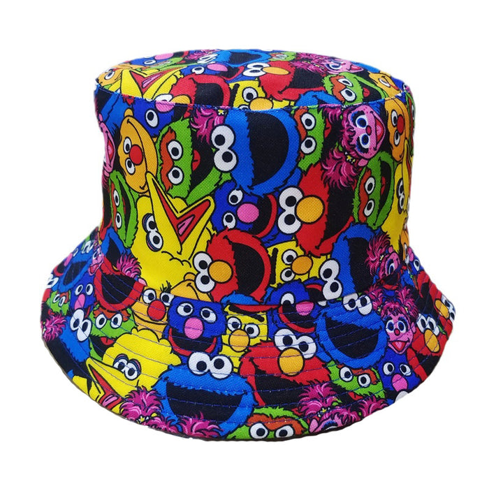 Wholesale Cartoon Print Cotton Bucket Hat JDC-FH-BoD017