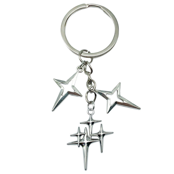 Wholesale Star Zinc Alloy Keychain JDC-KC-LuNeng002