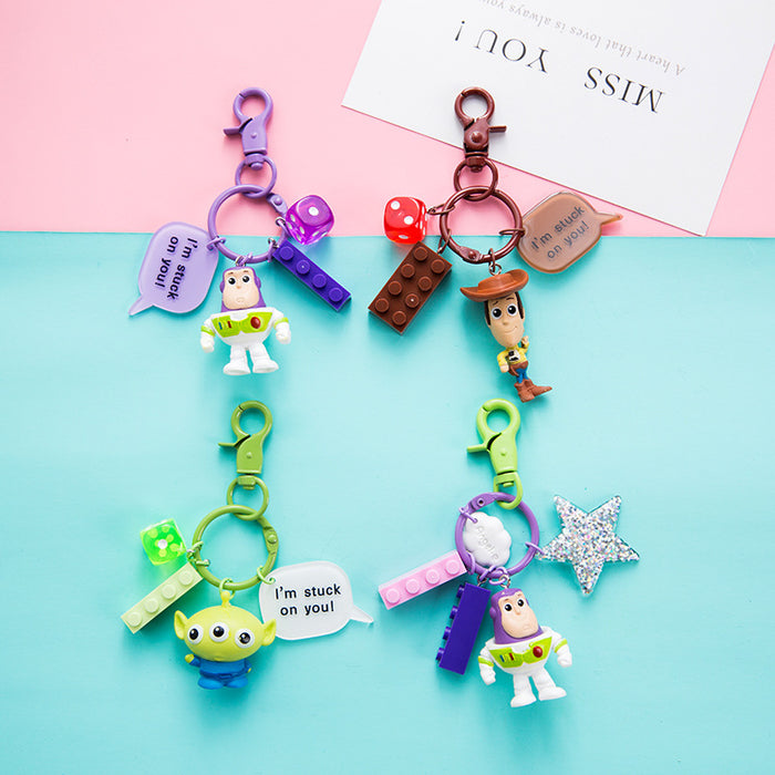 Wholesale Cartoon Cute Keychain Pendant JDC-KC-QiaM015