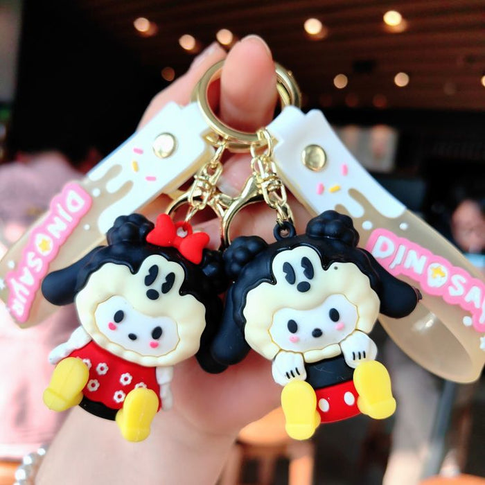 Wholesale Cartoon Dolls PVC Keychain (S) JDC-KC-ShuoT019