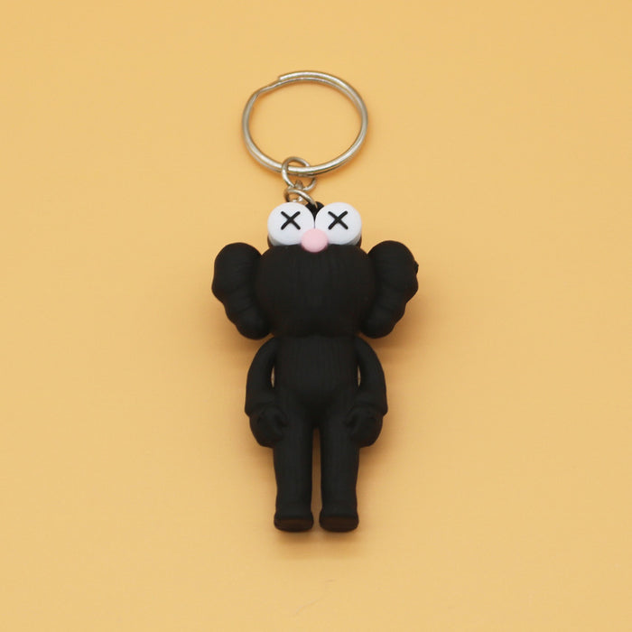 Wholesale Simple Cute Doll Bear Pendant Keychains