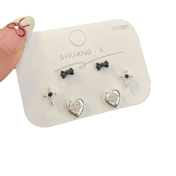 Wholesale Star Ear Buckle  Simple and Exquisite Diamond Earrings