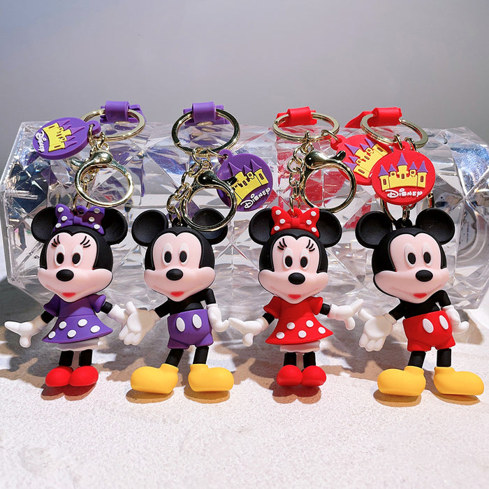 Wholesale Cartoon Silicone Doll Keychain JDC-KC-QiChao022