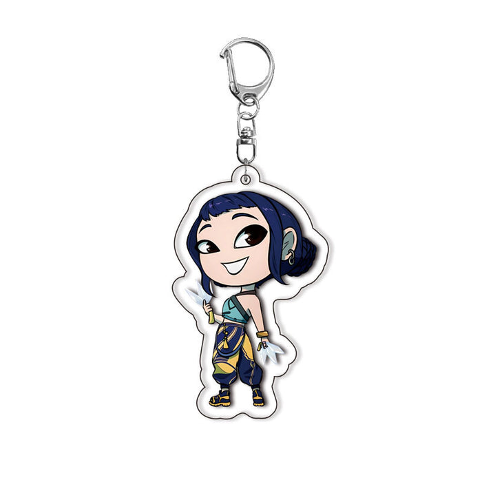 Wholesale Acrylic keychains,  anime-related backpack accessories