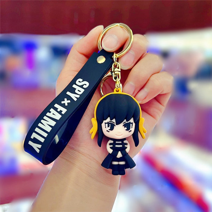 Wholesale Creative Cartoon Cute PVC Keychains JDC-KC-JinB008