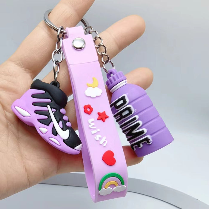 Wholesale PVC Sneaker Model Keychain JDC-KC-HanR006