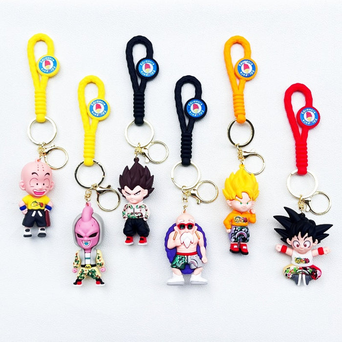 Wholesale PVC Cartoon Doll Keychain JDC-KC-WuYi206