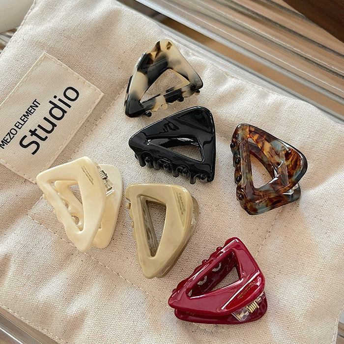 Wholesale Small and delicate triangular hair clip, hair grabbing clip, headband accessory