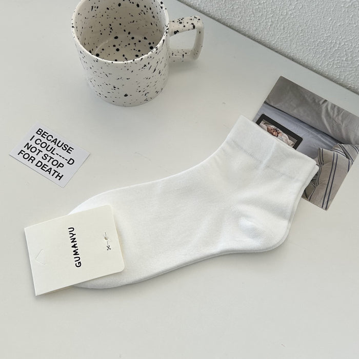Wholesale Socks made of pure cotton, thin cut, breathable, elastic and boneless