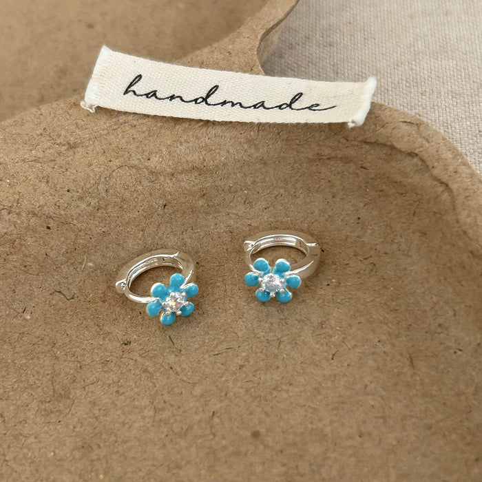 Wholesale Frosted Heart Two-Way Earrings