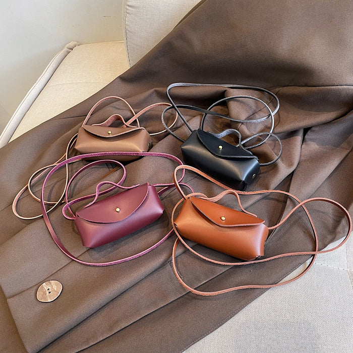 Wholesale Children's bag retro concave design crossbody bag super baby coin purse