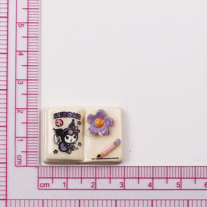 Wholesale Cartoon Book Resin Diy Decorative Patch Accessories JDC-FK-YaoL015