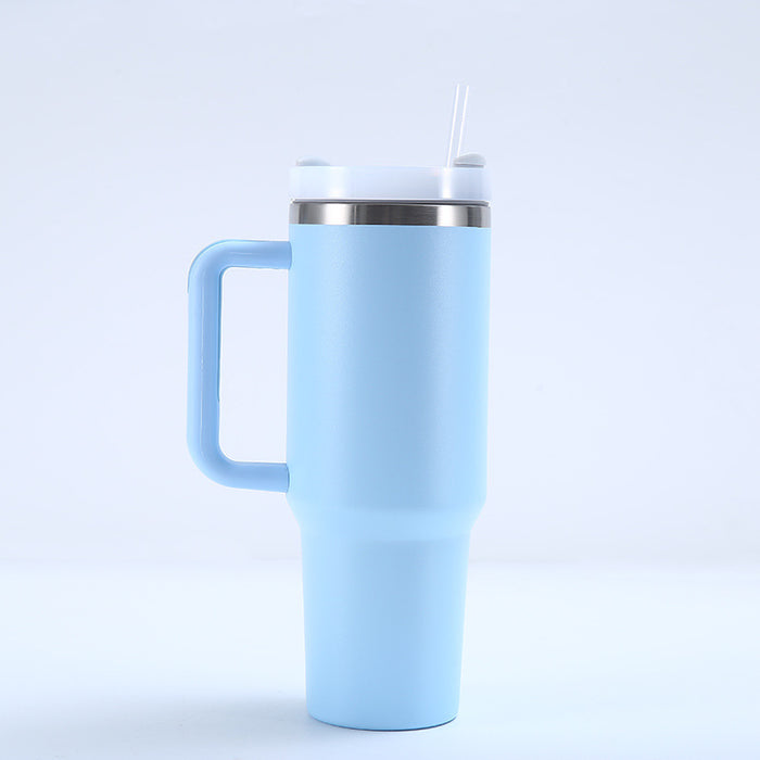 Wholesale 40oz handle car cup double-layer stainless steel ice bullies cup large-capacity thermos cup