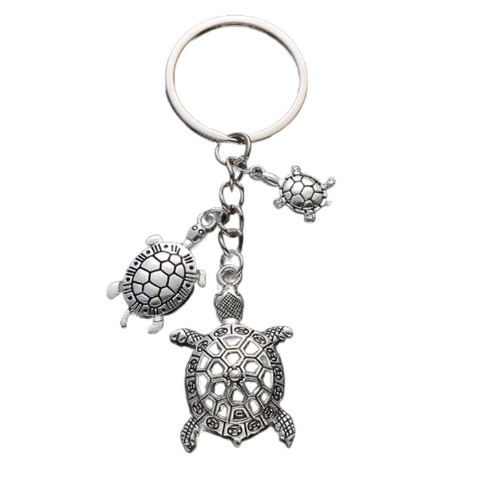 Wholesale Turtle Alloy Keychain JDC-KC-LuNeng009