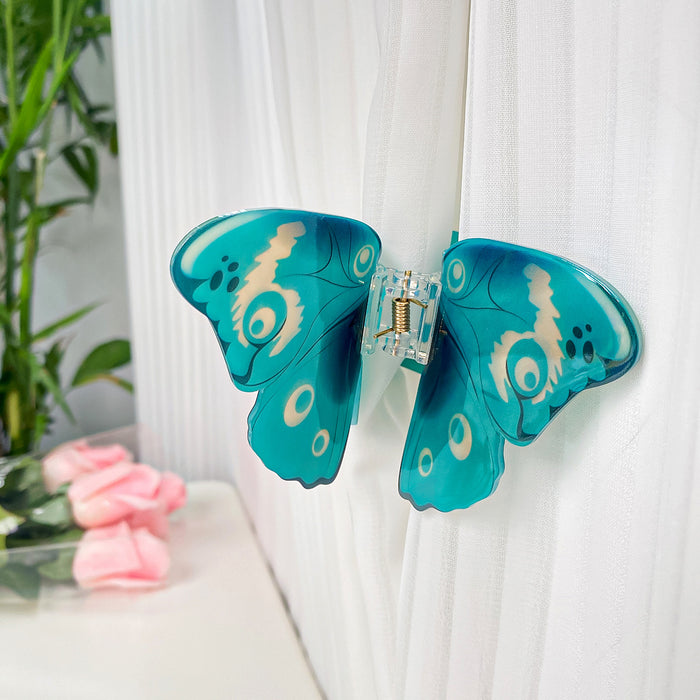Wholesale Handmade Acrylic Butterfly Hair Clip Fashion Accessory