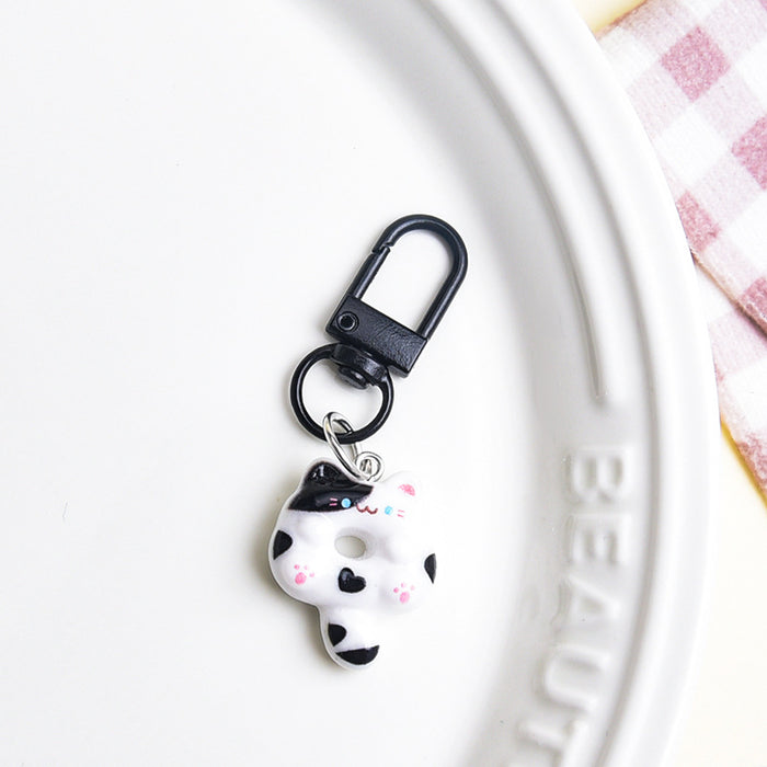 Wholesale  Cute Cat Cartoon Keychain Pendant Schoolbag Hanging Keychain