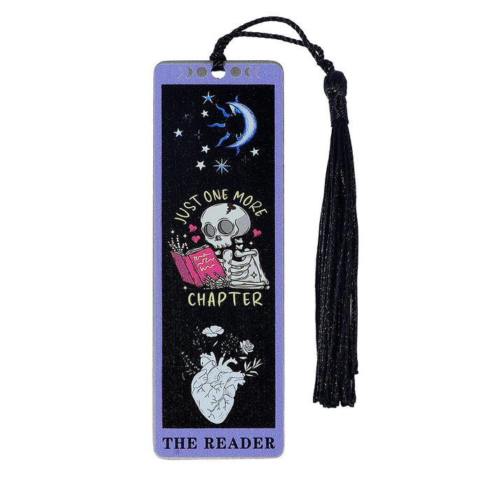 Wholesale Skull Design Cultural and Creative Stainless Steel Reading Bookmark
