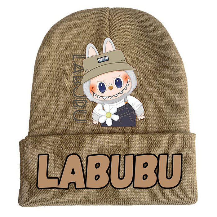 Wholesale Anime cartoon woolen hat knitted hat pullover outdoor warm