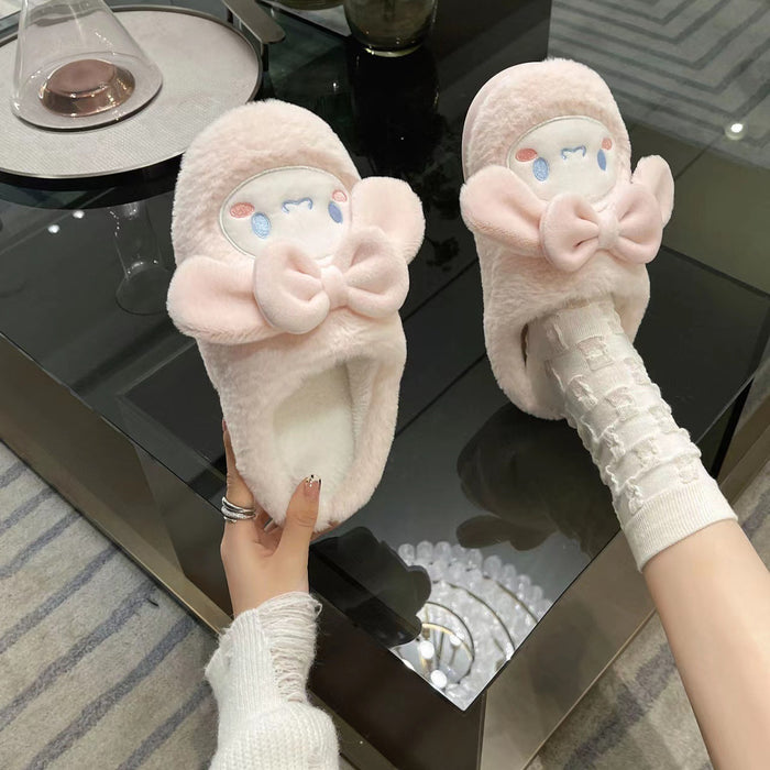 Wholesale Winter Cartoon Cute Warm Furry Slippers JDC-SP-JiaH002