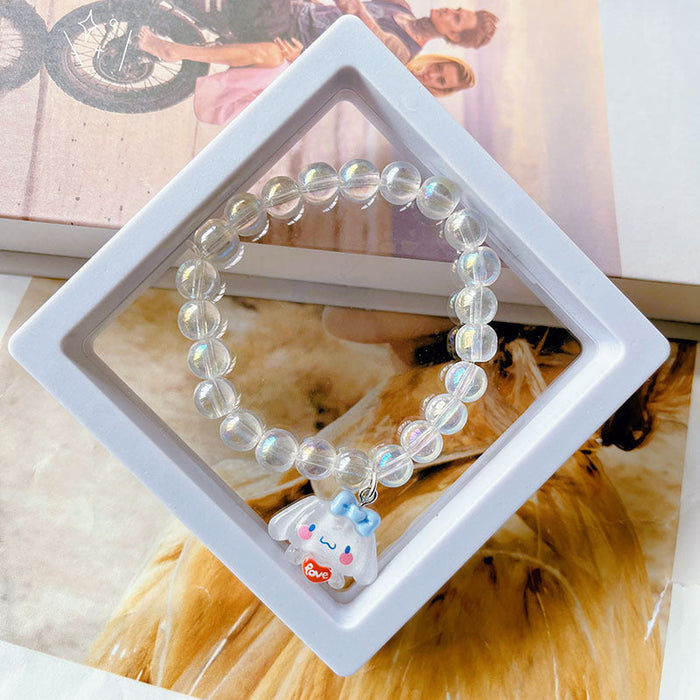 Wholesale glass cartoon bracelets JDC-BT-JinXi001