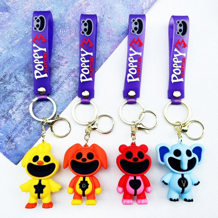 Wholesale PVC Cute Cartoon Doll Keychain JDC-KC-WuYi072